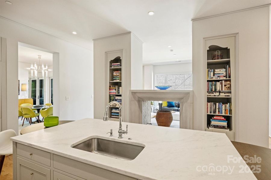 Furnished interior view inside a new home in , Charlotte (Image 4).