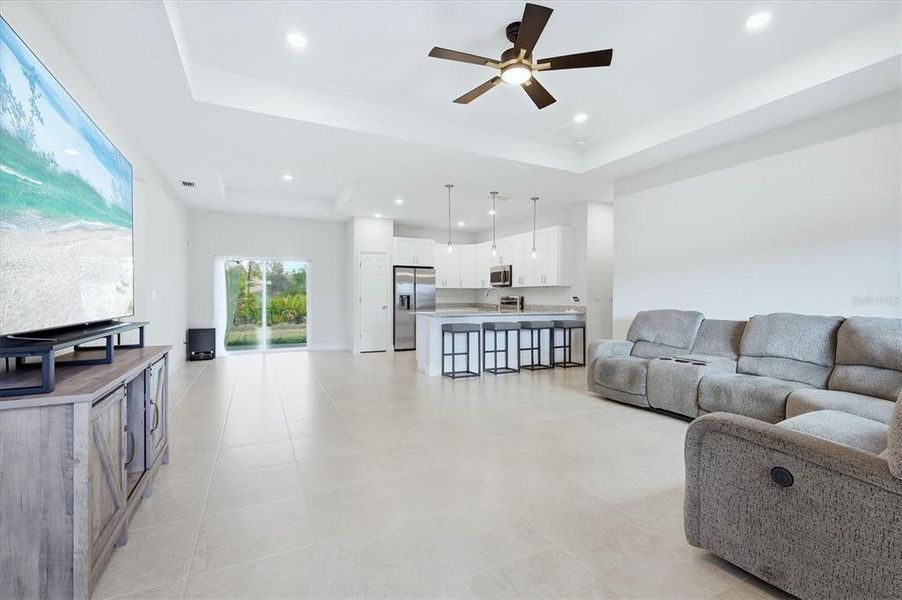 Furnished interior view inside a new home in , North Port (Image 12).