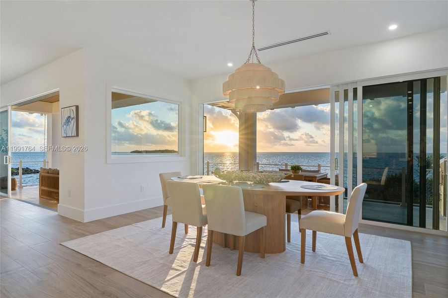 Furnished interior view inside a new home in , Key Largo (Image 40).