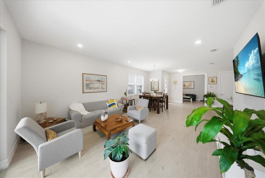 Furnished interior view inside a new home in , Naples (Image 18).