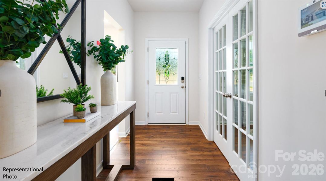 Furnished interior view inside a new home in Brinkley Ridge, Kings Mountain (Image 8). Furnished interior view inside a new home in Brinkley Ridge, Kings Mountain (Image 8).
