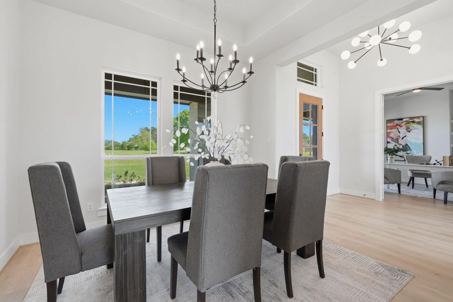 Furnished interior view inside a new home in , Montgomery (Image 13).