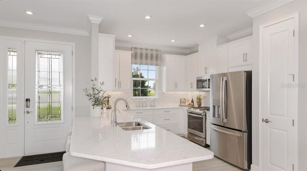 Furnished interior view inside a new home in Esplanade at Azario Lakewood Ranch, Lakewood Ranch (Image 8).