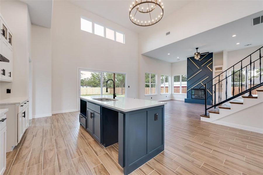 Furnished interior view inside a new home in , Waxahachie (Image 7).