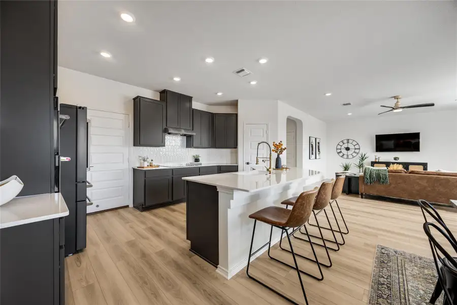 Furnished interior view inside a new home in Retreat at San Gabriel, Georgetown (Image 29).