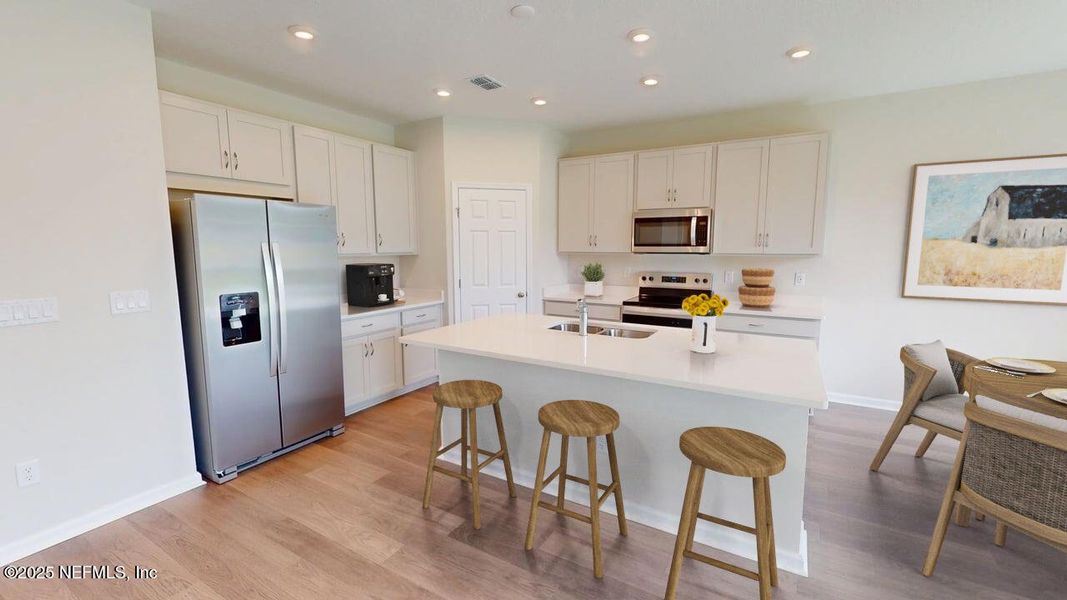 Furnished interior view inside a new home in Sandridge Hills, Green Cove Springs (Image 4).