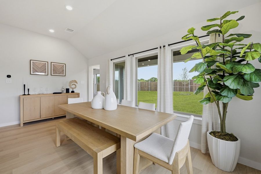 Representative furnished interior of a home built from the The Albany by Lillian Custom Homes in Tabor Ranch, Ponder (Image 18).