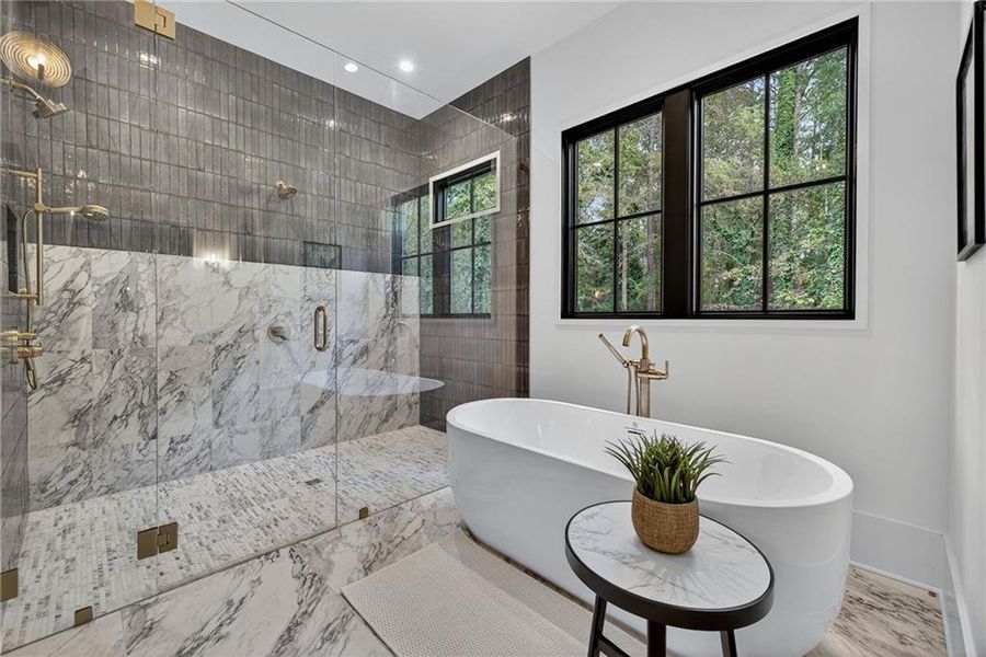 Furnished interior view inside a new home in , Milton (Image 27).