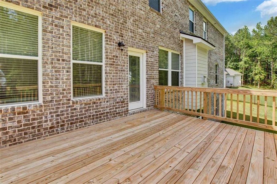 Exterior details and patio area of a home in , McDonough (Image 20).