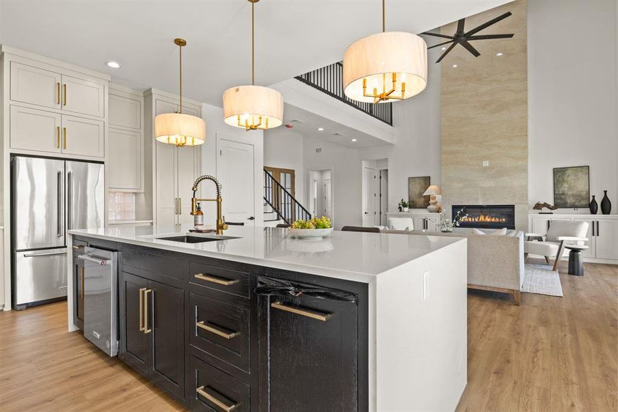 Furnished interior view inside a new home in , Mount Pleasant (Image 30).