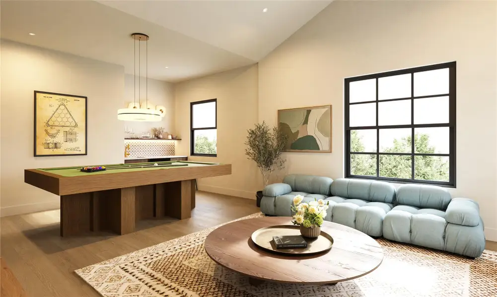 game room rendering game room rendering