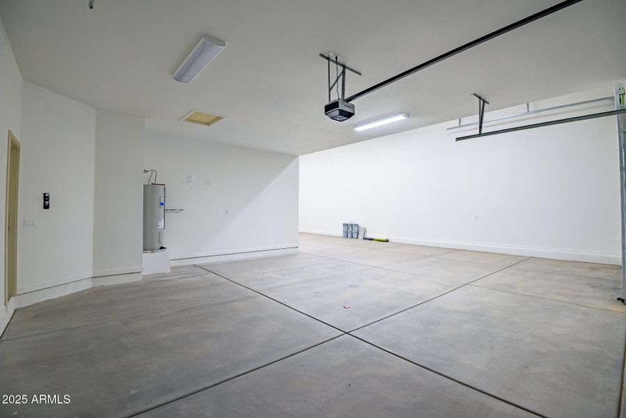 Inside garage Inside garage