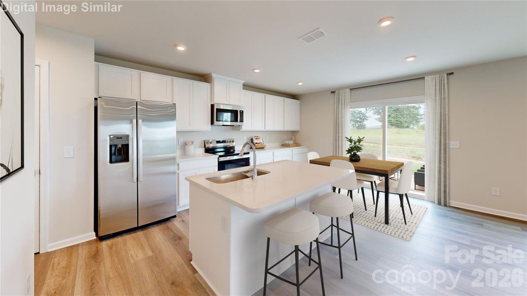 Sleek Stainless Steel Appliances, a kitchen that inspires - feel like a chef in your own culinary playground!