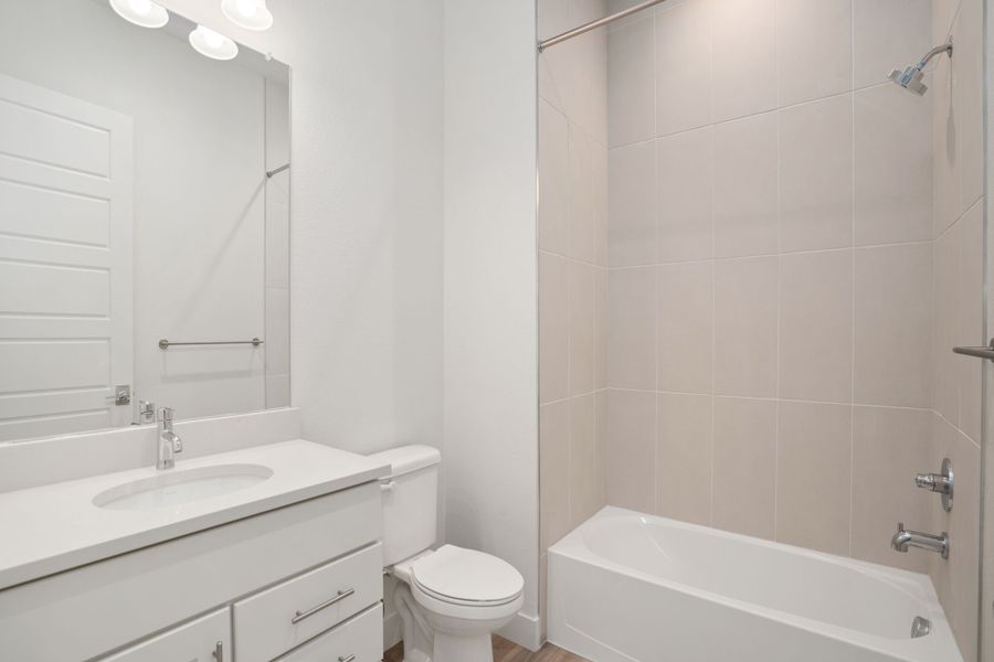 Furnished interior view inside a new home in Villa Collection, Fort Collins (Image 7).