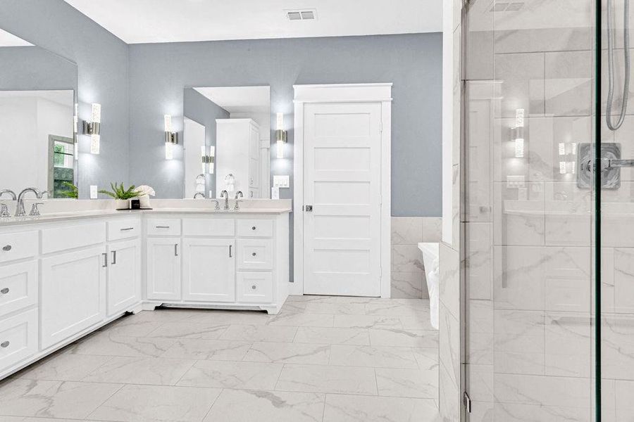 Furnished interior view inside a new home in , Hideaway (Image 31).