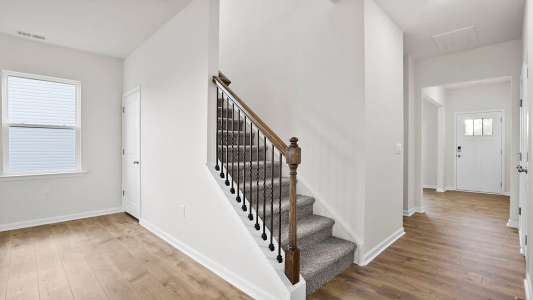 Spacious, unfurnished interior of a new home in Sherwood Gardens, Landrum (Image 27). Spacious, unfurnished interior of a new home in Sherwood Gardens, Landrum (Image 27).