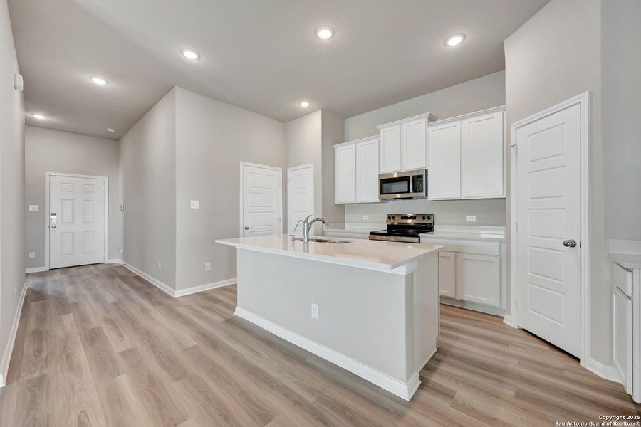 Furnished interior view inside a new home in Greenspoint Heights, Seguin (Image 12).