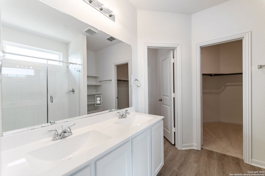 Furnished interior view inside a new home in Katzer Ranch, Converse (Image 6).