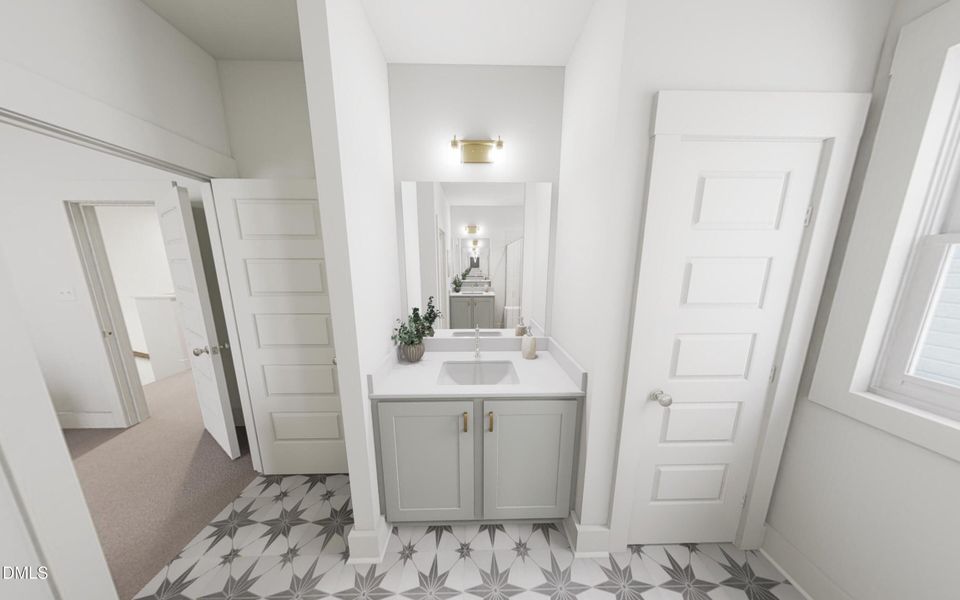 Main Bath 2nd Sink - Sonny & Cher Interi