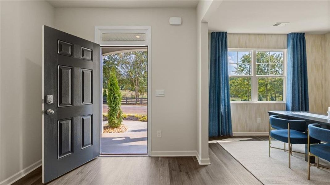 Furnished interior view inside a new home in Jackson Landing, Jefferson (Image 5). Furnished interior view inside a new home in Jackson Landing, Jefferson (Image 5).