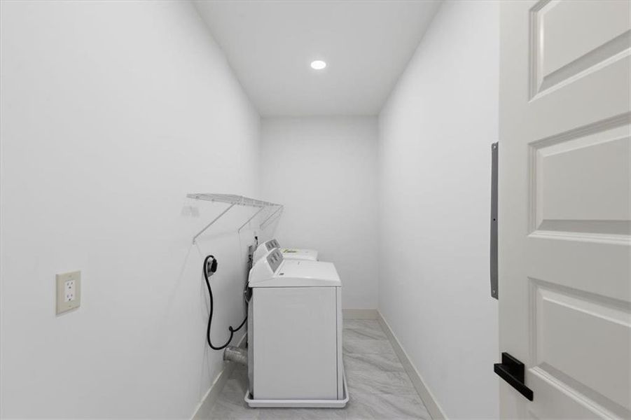 Furnished interior view inside a new home in , Atlanta (Image 14).