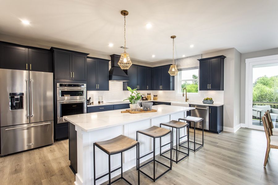 Representative furnished interior of a home built from the Canton II by Beazer Homes in The Paddocks at Doc Hughes, Buford (Image 15). Representative furnished interior of a home built from the Canton II by Beazer Homes in The Paddocks at Doc Hughes, Buford (Image 15).