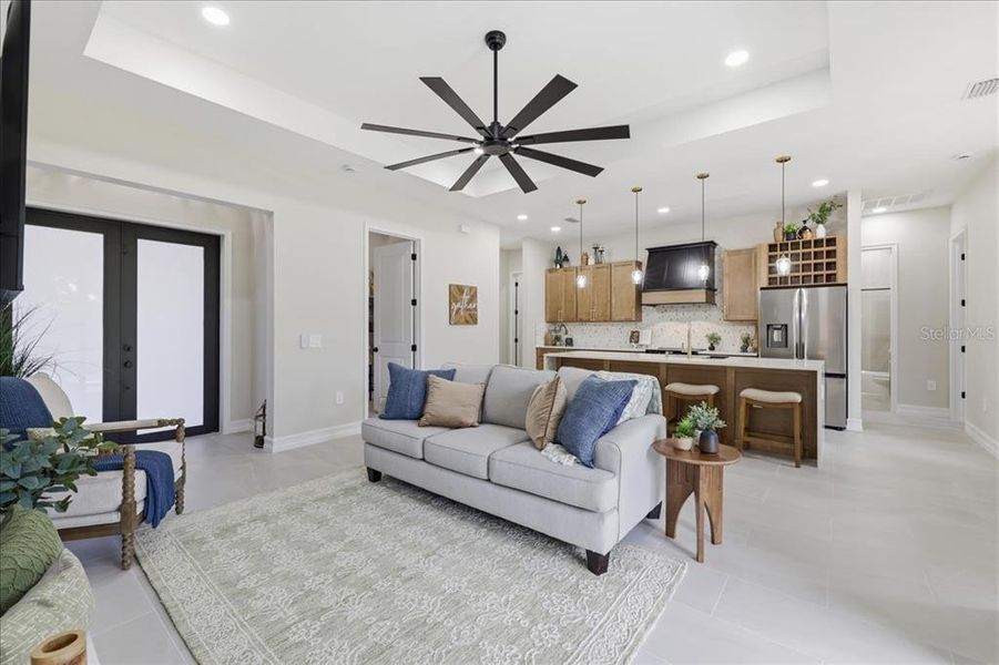 Furnished interior view inside a new home in , Lehigh Acres (Image 10).