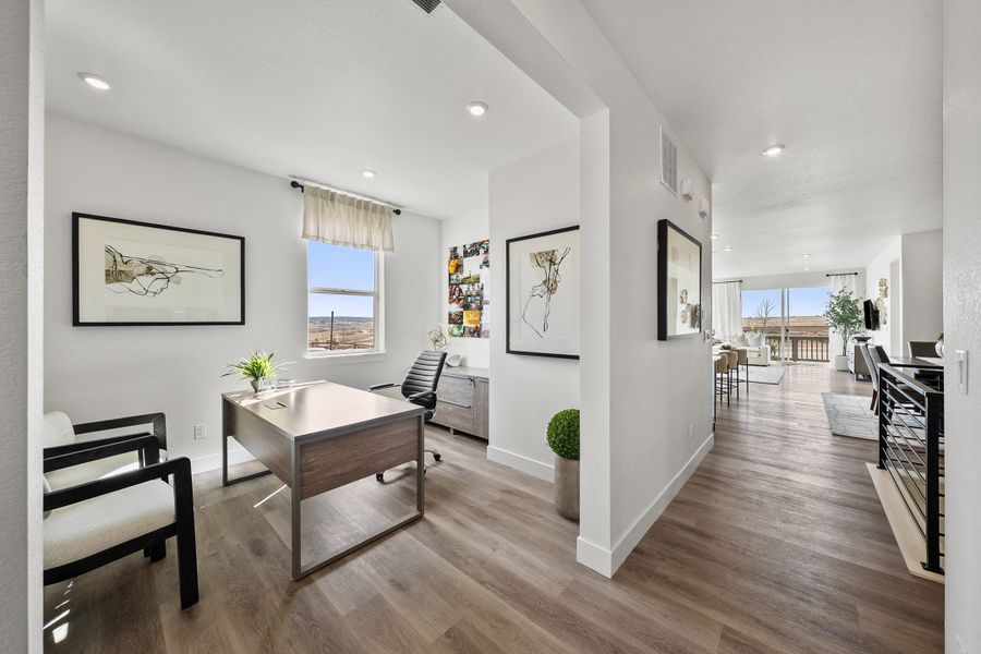 Representative furnished interior of a home built from the 1 by Trumark Homes in Trumark Homes at Tanterra, Parker (Image 7).