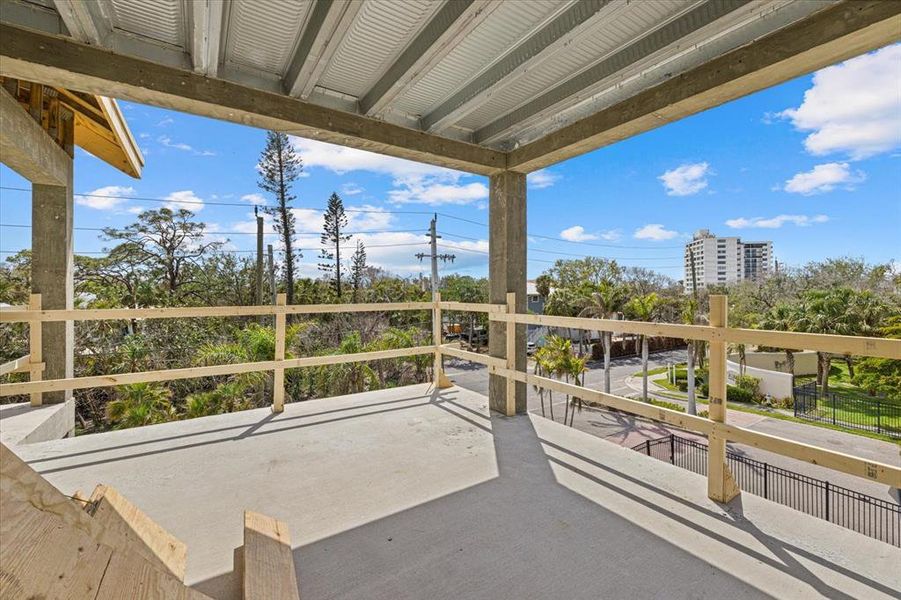 In-progress construction of a new home in , Sarasota, FL (Image 24).