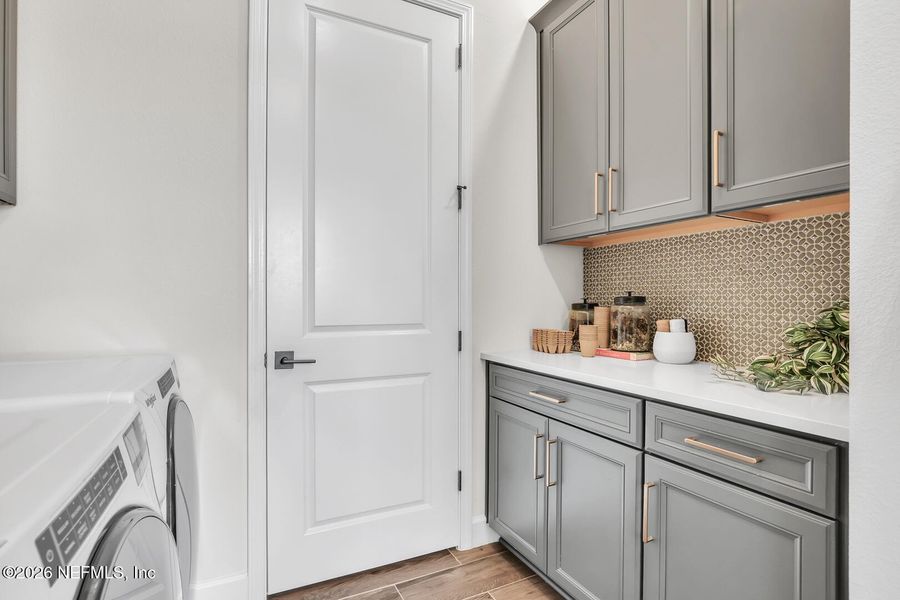 Furnished interior view inside a new home in , Flagler Beach (Image 13).