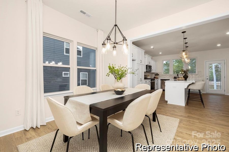 Furnished interior view inside a new home in Colvin Park, Rock Hill (Image 4).