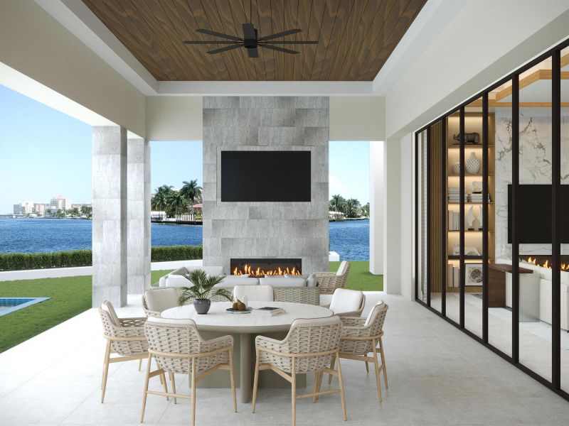 Covered Patio