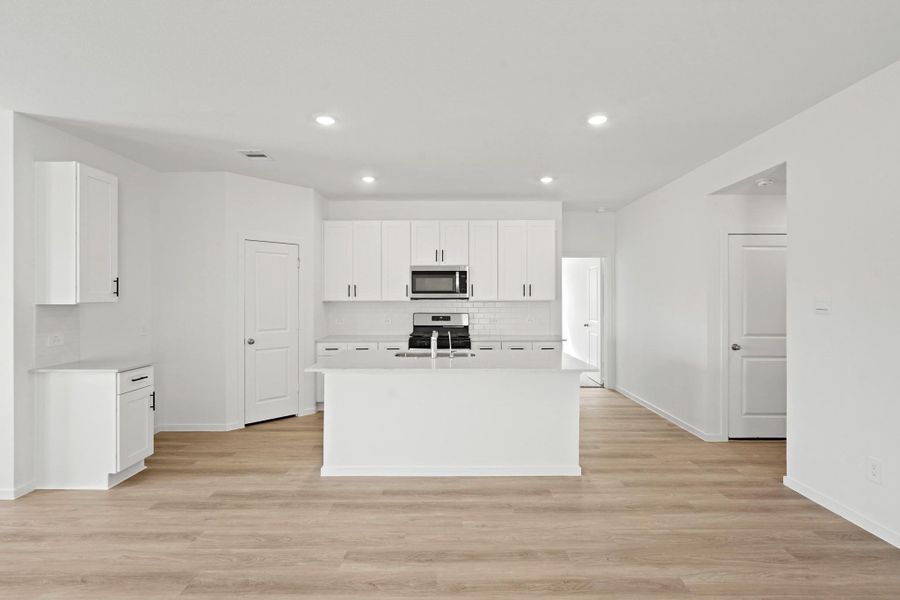 Furnished interior view inside a new home in Grand Pines, Magnolia (Image 6). Furnished interior view inside a new home in Grand Pines, Magnolia (Image 6).