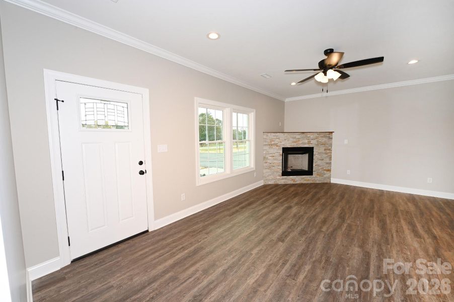 Spacious, unfurnished interior of a new home in , Hickory (Image 20).