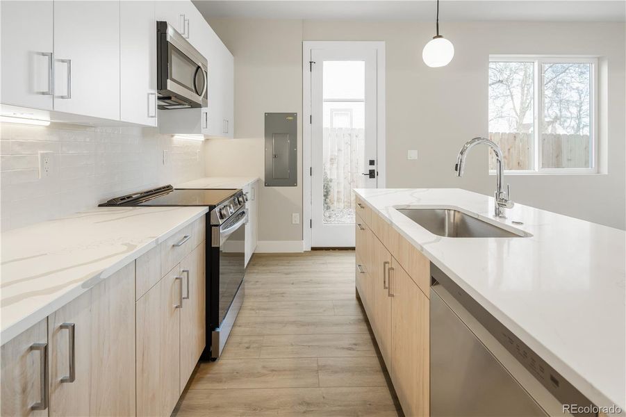 Furnished interior view inside a new home in , Denver (Image 7).