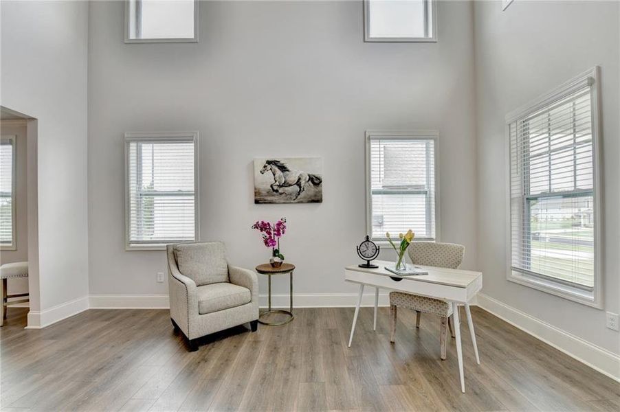 Furnished interior view inside a new home in , Cumming (Image 5).