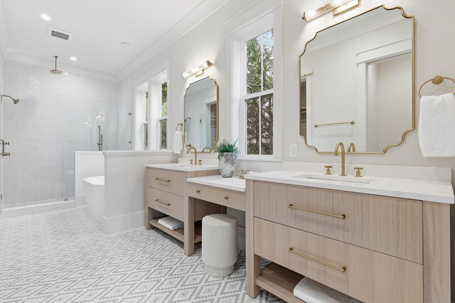 Furnished interior view inside a new home in , Mount Pleasant (Image 28).