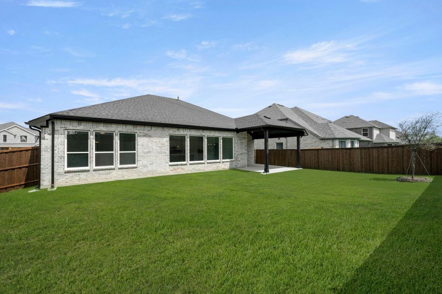 Front exterior of a new home in Westside Preserve - 60ft. lots, Midlothian, TX, highlighting curb appeal (Image 19). Front exterior of a new home in Westside Preserve - 60ft. lots, Midlothian, TX, highlighting curb appeal (Image 19).