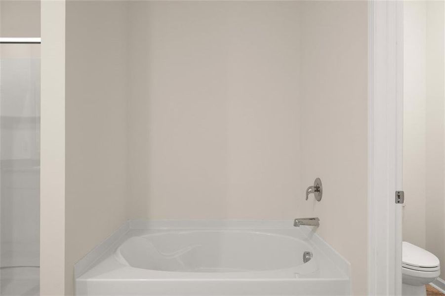 Furnished interior view inside a new home in Preserve at Dove Creek, Statham (Image 16).