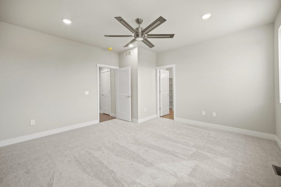 Spacious, unfurnished interior of a new home in Pony Park, Colorado Springs (Image 25). Spacious, unfurnished interior of a new home in Pony Park, Colorado Springs (Image 25).