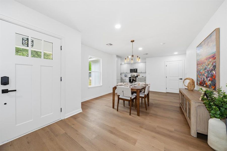 Furnished interior view inside a new home in , Hillsboro (Image 24).