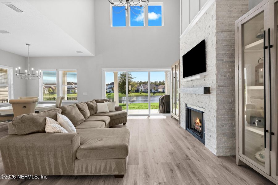 Furnished interior view inside a new home in , Ponte Vedra (Image 32).