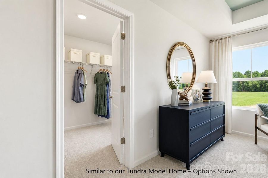 Furnished interior view inside a new home in Westwood Reserve, Charlotte (Image 15). Furnished interior view inside a new home in Westwood Reserve, Charlotte (Image 15).