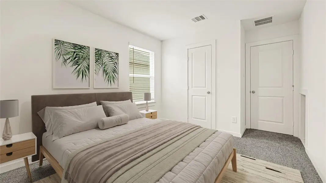 Furnished interior view inside a new home in Emberly, Beasley (Image 6).