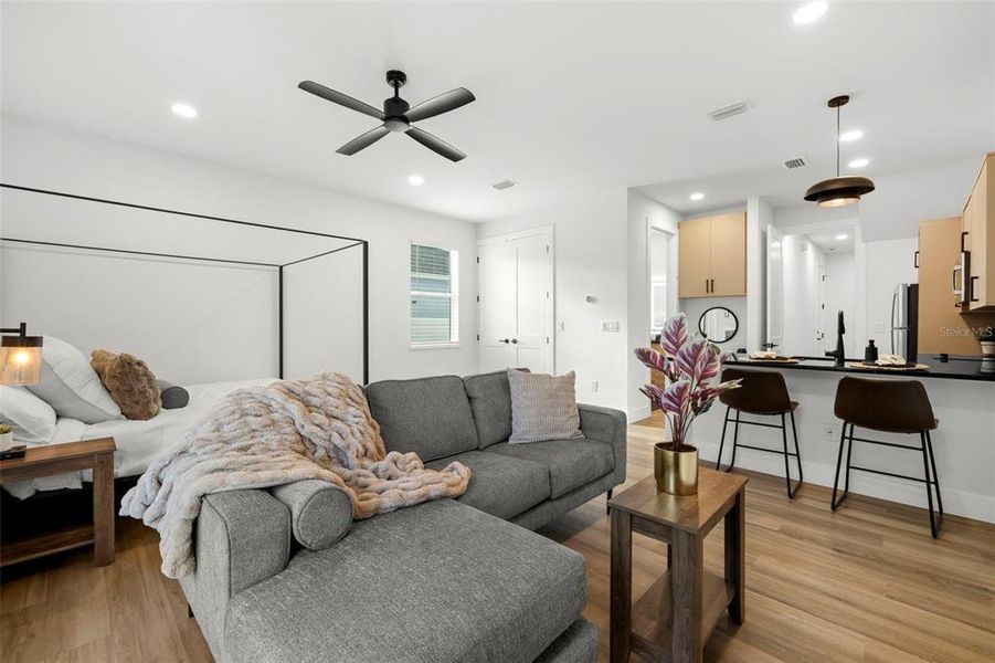 Furnished interior view inside a new home in , Tampa (Image 28).