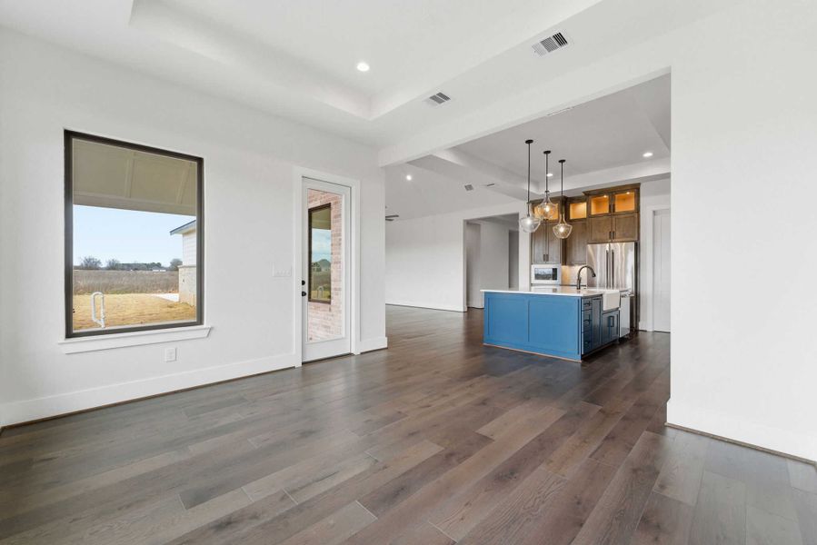 Spacious, unfurnished interior of a new home in The Manors, New Waverly (Image 32). Spacious, unfurnished interior of a new home in The Manors, New Waverly (Image 32).