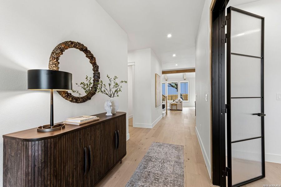 Furnished interior view inside a new home in , San Antonio (Image 17).