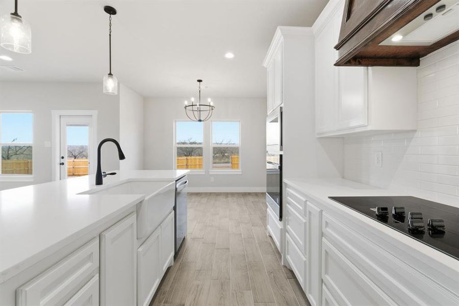 Furnished interior view inside a new home in , Bridgeport (Image 14).