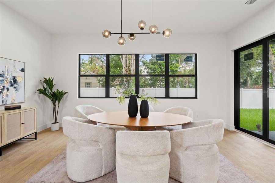 Furnished interior view inside a new home in , Tampa (Image 19).
