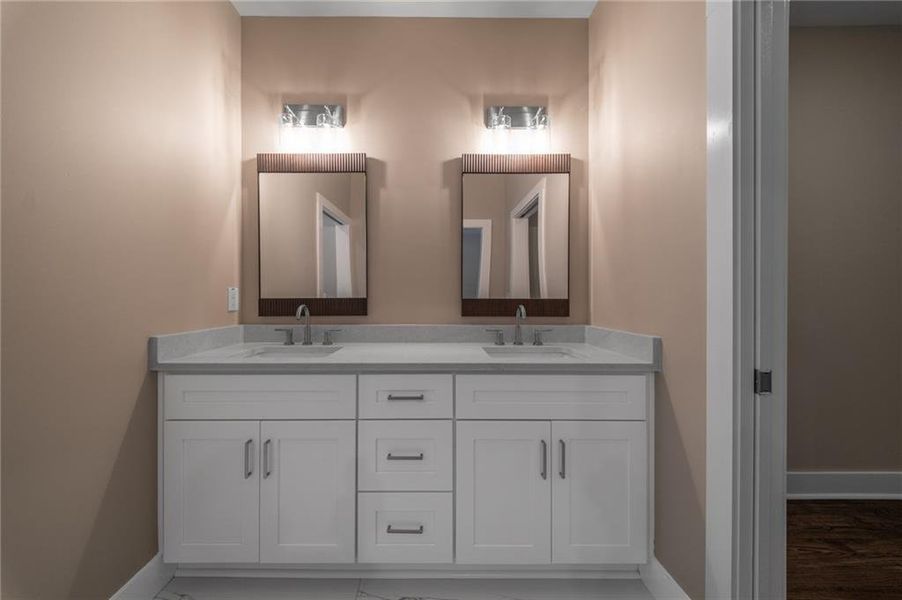Furnished interior view inside a new home in , Woodstock (Image 19).